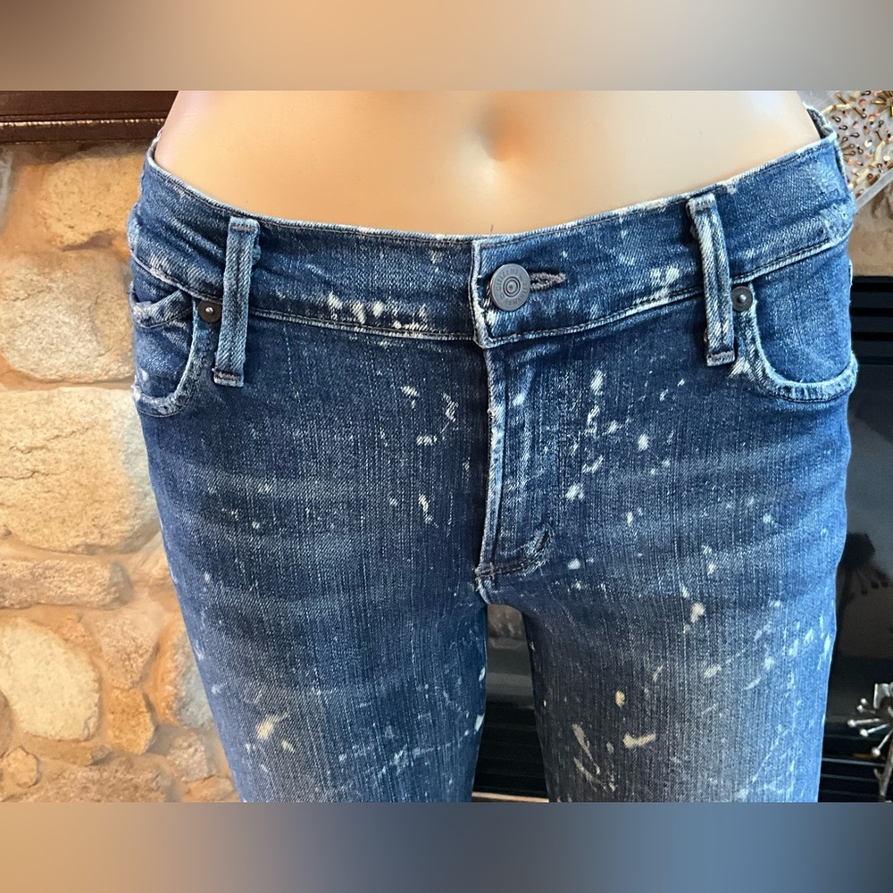Citizen of Humanity Avedon skinny splattered jeans 29 - Picture 2 of 15